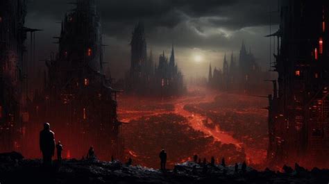 Premium Photo Underground City A Grandeur Of Scale In An Apocalyptic