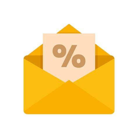 Premium Vector Loyalty Mail Icon Flat Illustration Of Loyalty Mail