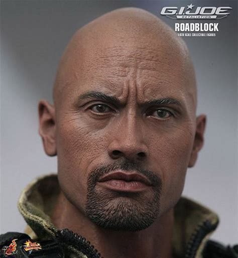 Dwayne Johnson como Roadblock em G I Joe Retaliação Action Figure Perfeita Hot Toys Blog