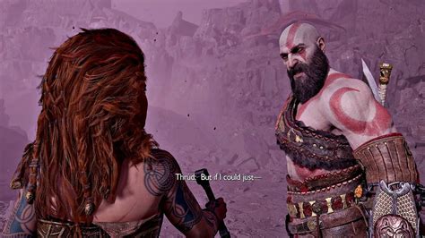 God Of War Ragnarok Kratos Meets Thor S Daughter K Fps Ps