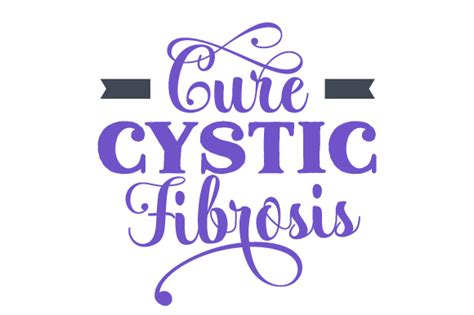 Cure Cystic Fibrosis Svg Cut File By Creative Fabrica Crafts Creative