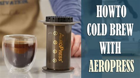 How To Make Awesome Cold Brew Coffee With Aeropress Iced Or Hot Youtube