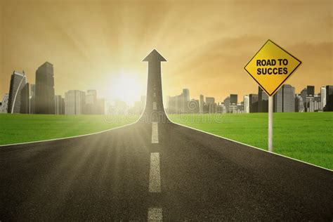 The Path To Success Stock Illustration Illustration Of Arrow 50537178