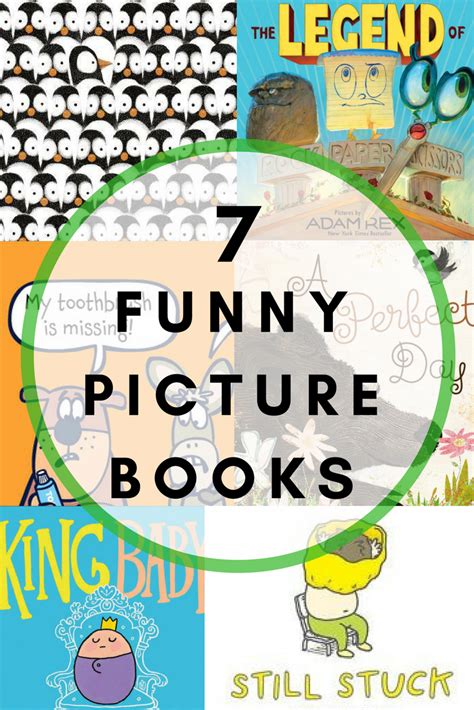 Seven of My Favorite New and Funny Picture Books For Kids
