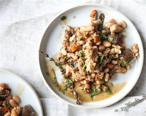 Vegetarian Cassoulet With Mushrooms And Chard Recipe Sidechef