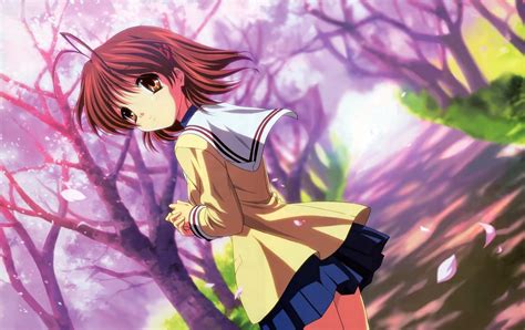 Wallpapernarium Wallpaper De Nagisa Furukawa Personaje De La Novela