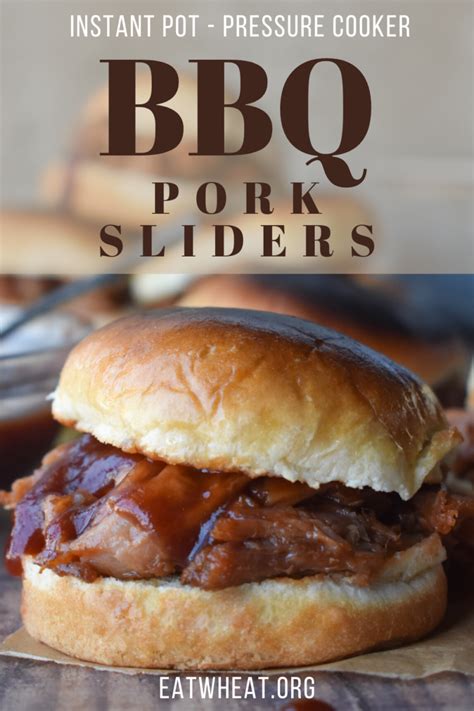 BBQ Pork Sliders | Eat Wheat