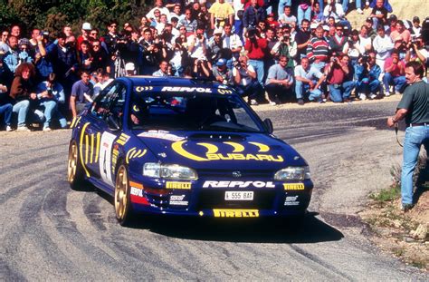 Subaru Impreza 555 Of Colin Mcrae At 1995 Tour De Corse Flickr