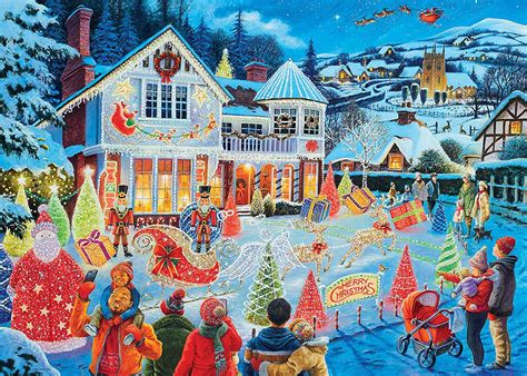 Ravensburger Christmas House 2021 Limited Edition1000 Piece Puzzle The Puzzle Collections