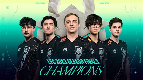 G2 Esports Sono I Campioni Della Stagione LEC League Of Legends