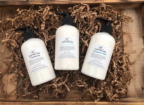 Goat Milk Lotion Etsy