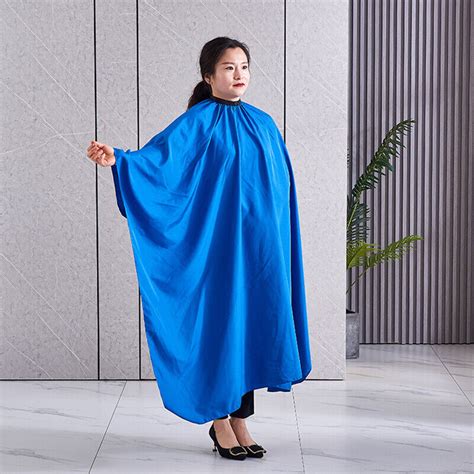 6color Salon Hair Cut Hairdressing Hairdresser Barber Cape Gown Cloth Waterproof Ebay