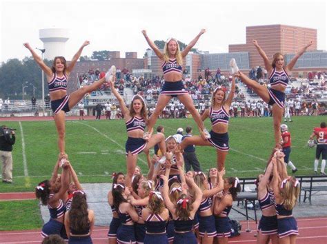 Cheerleading Pyramid Shippensburg University Cheer Pyramids Shippensburg University