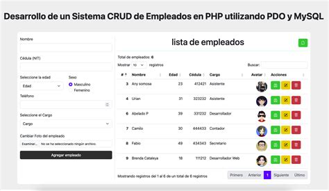 GitHub Urian121 CRUD De Empleados En PHP Utilizando PDO Y MySQL