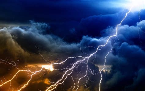 Thunderstorm Hd Wallpaper Pxfuel