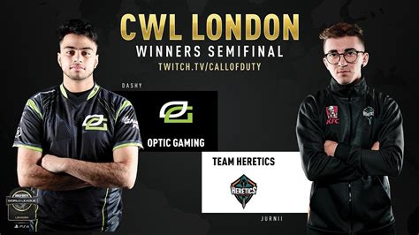 Optic Gaming Vs Team Heretics Cwl London Day Youtube