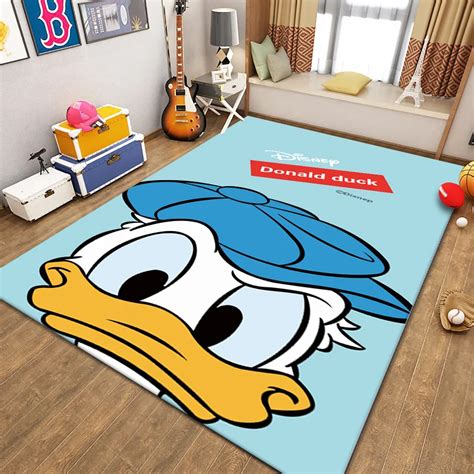 Disney Mickey Mouse Minnie Mouse Pato Donald Alfombrilla Para Puerta