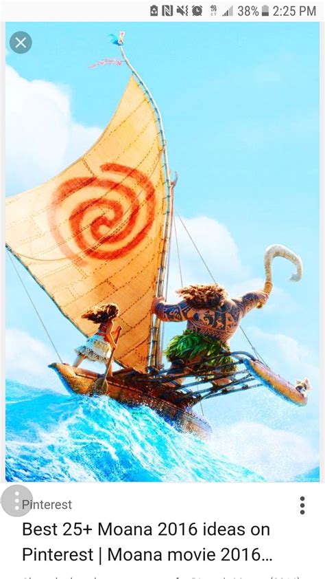 Moana canoe sail with Heart of Te Fiti symbol | Fondos de princesas ...