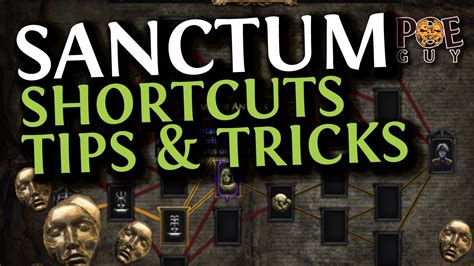 PoE 3 24 SANCTUM SHORTCUTS TIPS TRICKS GET BETTER AT RUNNING