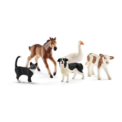 Schleich Farm World Assorted Farm World Animals Toy Playset