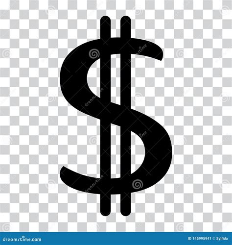 Dollar Sign Usd Currency Symbol Money Label Vector Illustration