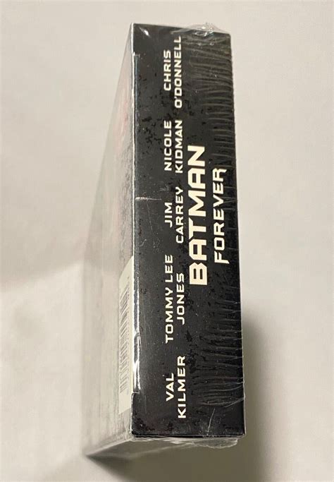 New Sealed Batman Forever VHS Tape 1995 Watermark Val Kilmer Jim Carrey