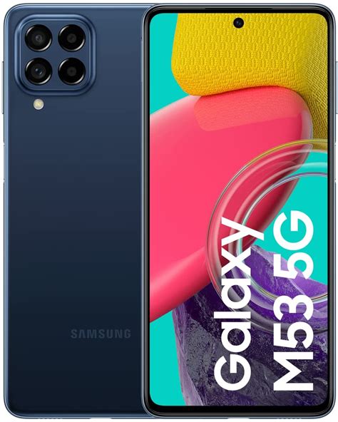 Samsung Galaxy M53 M536 5G 6GB 128GB Dual Sim Azul GreaTecno