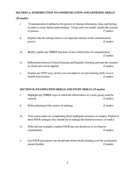 Solution Cos 100 Communication Skills 1 Studypool