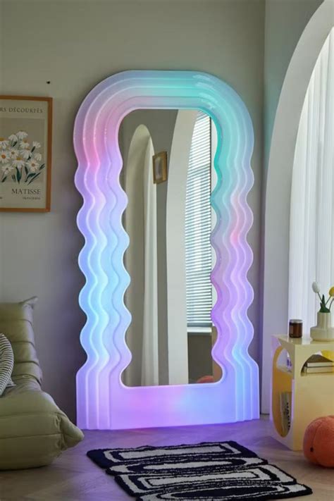 25 Trendy Wavy Full Body Mirrors To Elevate Your Room Decor Full Body