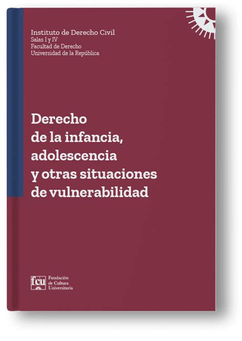 Derecho De Infancia Adolescencia Y Otras Situaciones De Vulnerabilidad