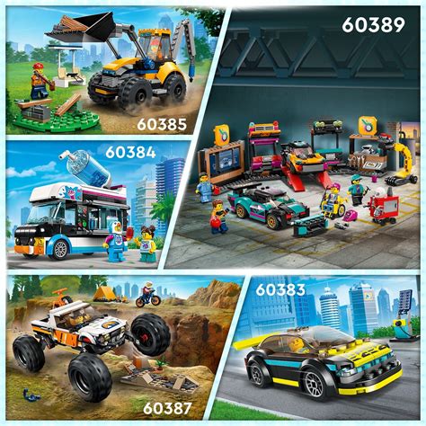 Lego 60389 City Custom Car Garage Building Toy Set