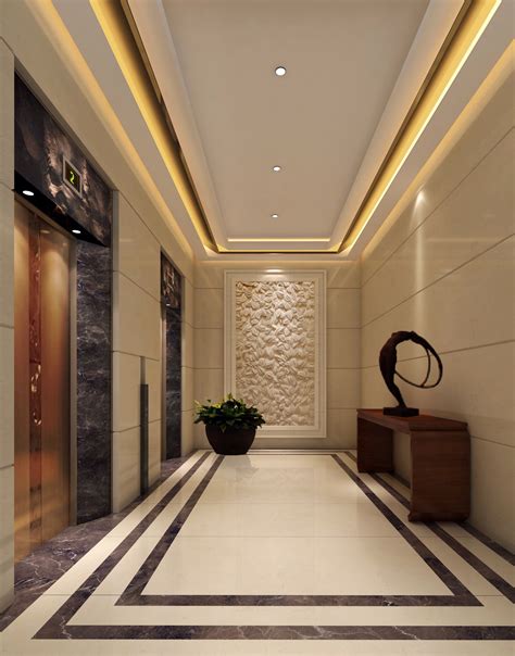 Down Ceiling Design For Lobby