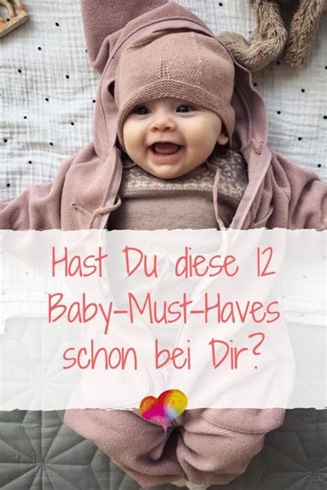 Erstausstattung Baby Checkliste Must Haves Artofit