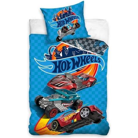 HOUSSE COUETTE HOT WHEELS Cdiscount Maison