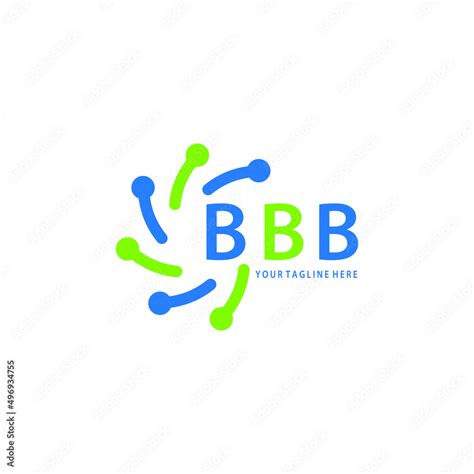 BBB logo design initial creative letter on white background. BBB vector logo simple, elegant and ...