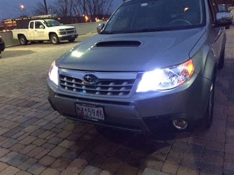 LED Daytime Running lights to replace high beams | Subaru Forester ...