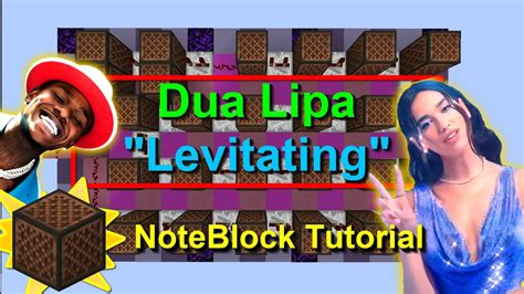 Levitating Dua Lipa Minecraft Note Block Tutorial YouTube