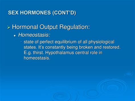 Ppt Sex Hormones Powerpoint Presentation Free Download Id353339