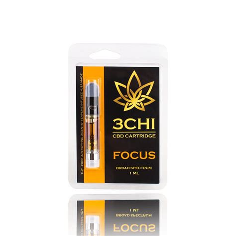 3CHI CBD cartridge focus – Natural Life Superstore