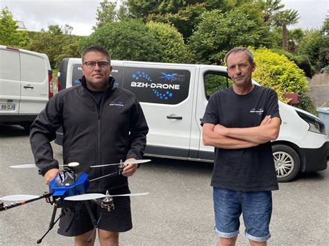 Vidéo Quimper un drone pour nettoyer façades et toitures