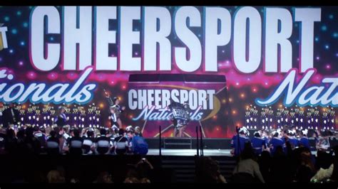 2016 Cheersport Nationals Midwest Cheer Elite Cheetahs Awards Pt 1