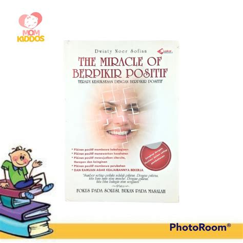 Jual BUKU THE MIRACLE OF BERFIKIR POSITIF Shopee Indonesia