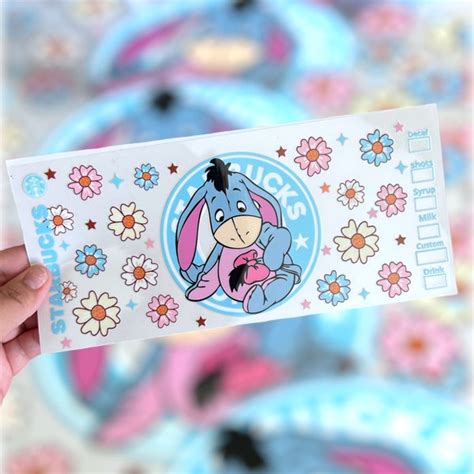 Winnie The Pooh Uv Dtf Wrap Etsy