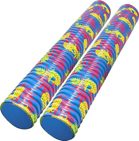 Fluid Deluxe Extra Large Pool Noodle Set 2 Pack Swimming Pool Noodles 45 Inches