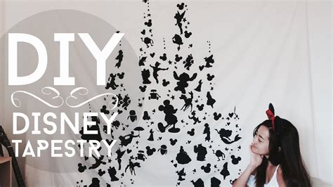 Disney Castle Tapestry Diy Youtube