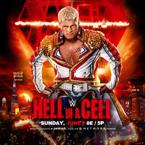 Wwe Hell In A Cell 2022 Poster