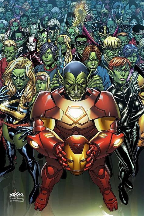 Skrulls ® Marvel Marvel Comics Art Avengers