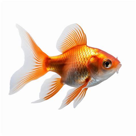 Premium Photo | Goldfish isolated