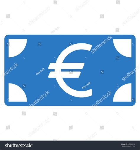 Euro Banknote Icon From Business Bicolor Set Royalty Free Stock