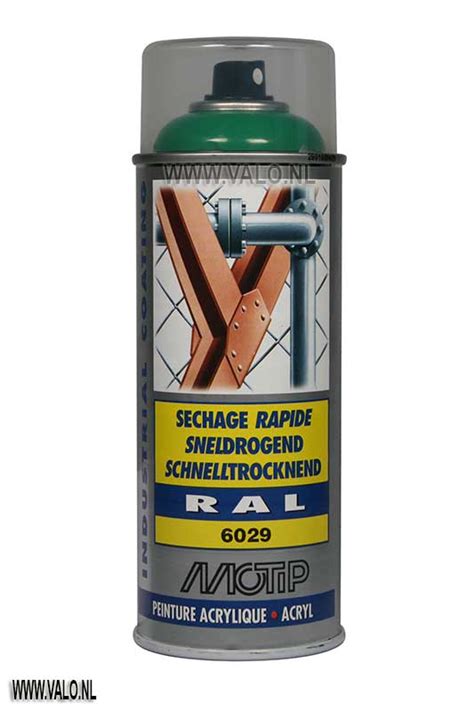 MoTip Industrial RAL 6029 Munt Groen Spuitbus 400ml Valo Trading